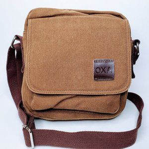 Oxa Vintage Flip Front Crossbody Unisex Travel Bag